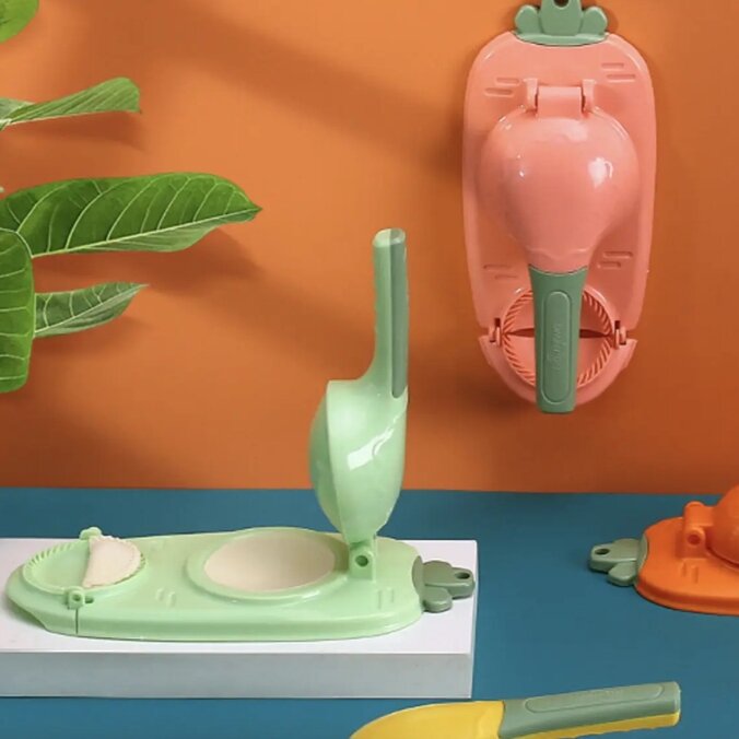 Picture of 2-in-1 Dumpling Maker and Mold with Spoon - Multicolor
