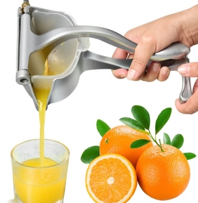 Picture of Aluminum Manual Fruit Juicer Hand Squeezer - Silver