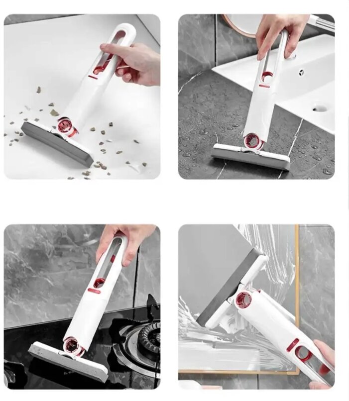 Picture of Mini Handheld Mop for Bathroom, Car and Window Cleaning