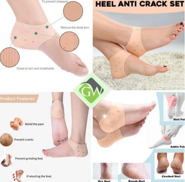 Picture of Silicone Heel Anti-Crack Protector Set