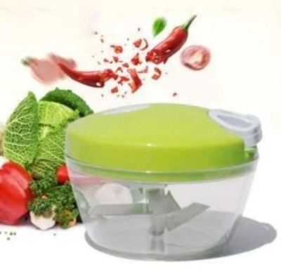 Picture of Mini Handheld Plastic Chopper with 3 Blades - Multicolor