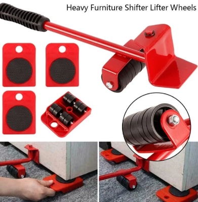 Picture of 5-Piece Furniture Mover Lifter and Slider Set - Multicolor