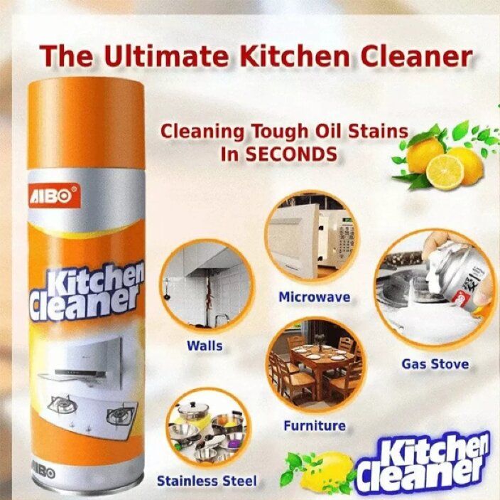 Picture of Kitchen Foam Cleaner Spray - 1 Piece - Multicolor