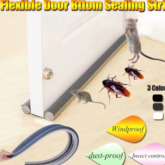 Picture of Windproof Door Bottom Seal Strip and Draught Excluder