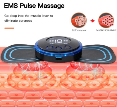Picture of Rechargeable Electric Neck Massager - Adjustable - Black