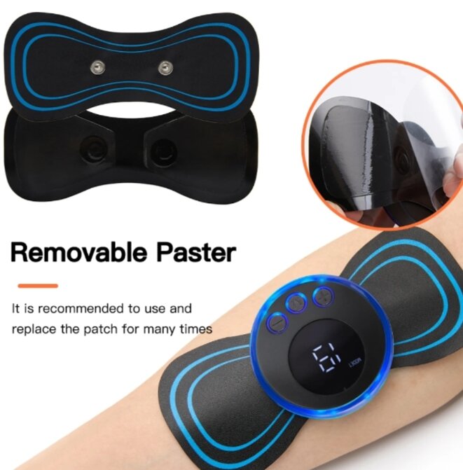 Picture of Rechargeable Electric Neck Massager - Adjustable - Black