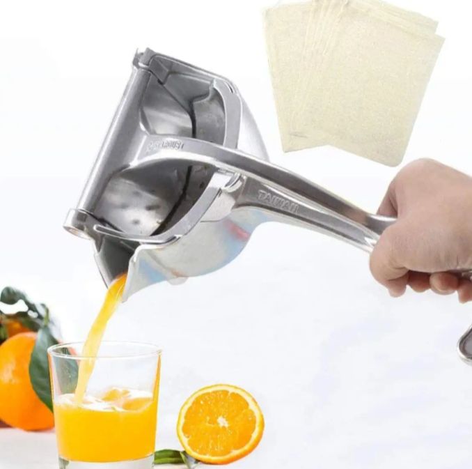 Picture of Manual Fruit Juicer Hand Squeezer - Silver
