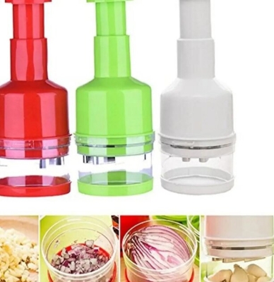 Picture of Multi-Functional Vegetable Chopper, Slicer, Dicer and Peeler - Multicolor