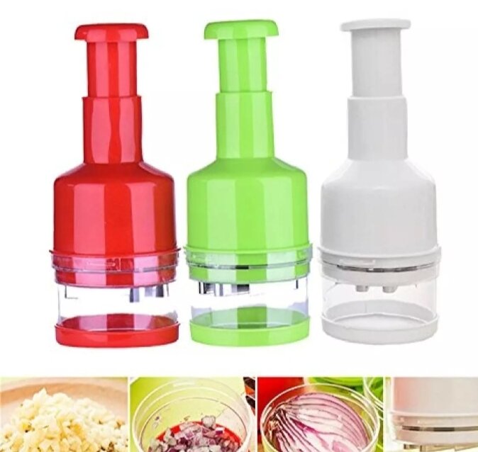 Picture of Multi-Functional Vegetable Chopper, Slicer, Dicer and Peeler - Multicolor