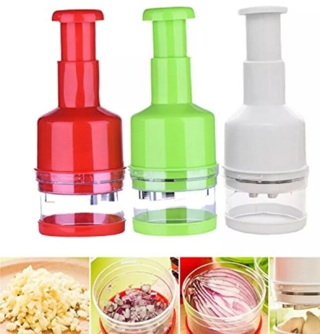 Picture of Multi-Functional Vegetable Chopper, Slicer, Dicer and Peeler - Multicolor