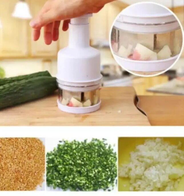 Picture of Multi-Functional Vegetable Chopper, Slicer, Dicer and Peeler - Multicolor