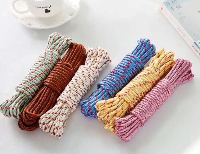 Picture of Thick Nylon Clothesline Rope - 20m - Multicolor