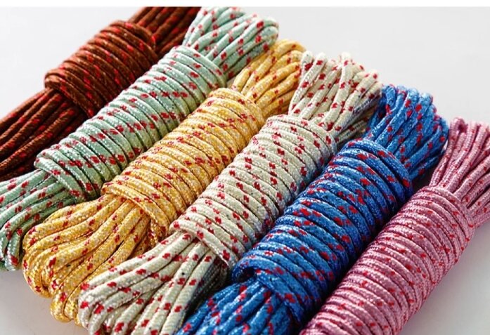 Picture of Thick Nylon Clothesline Rope - 20m - Multicolor
