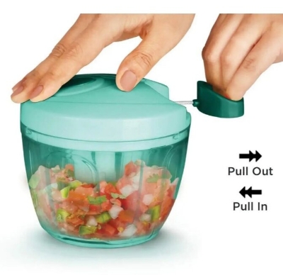 Picture of Large 3-Blade Pull String Vegetable Chopper - 350ml
