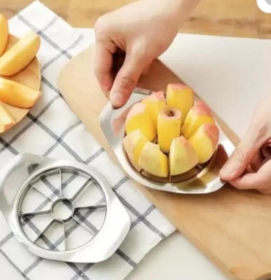 Picture of Stainless Steel Apple and Pear Slicer with Corer - Silver