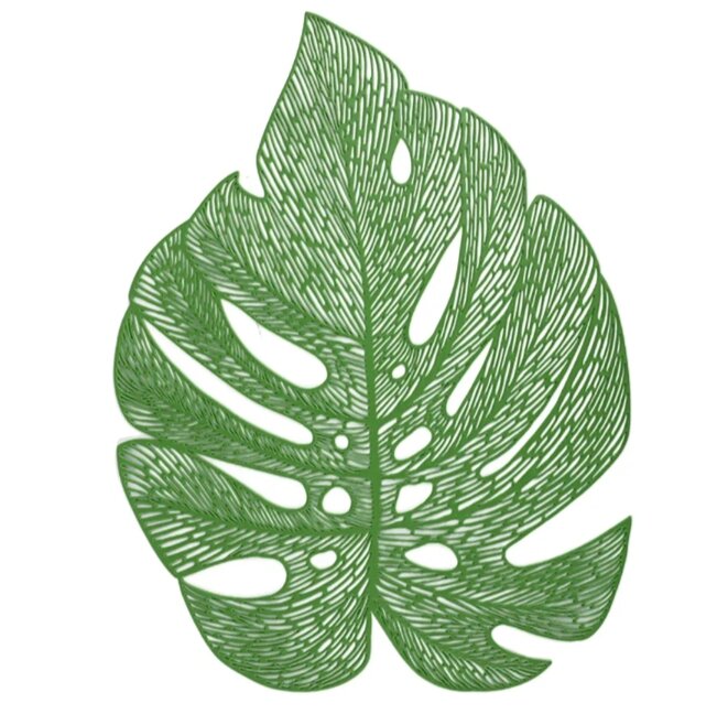 Picture of Turtle Leaf Design Table Mat - Multicolor