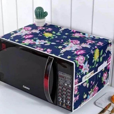 Picture of Handmade Microwave Oven, Refrigerator and Washing Machine Dust Cover - Multicolor