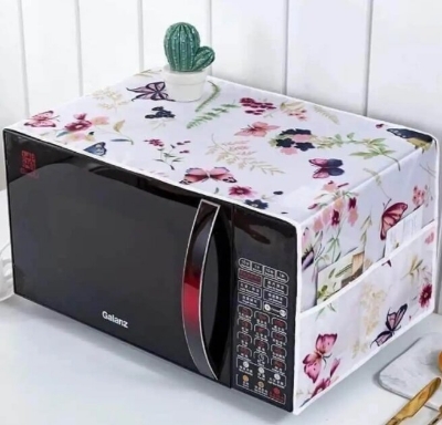 Picture of Handmade Microwave Oven, Refrigerator and Washing Machine Dust Cover - Multicolor