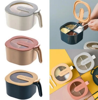 Picture of Plastic 4-Container Spice Box - Multicolor