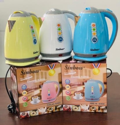 Picture of Electric Kettle - 2L Stainless Steel, BPA-Free with Auto Shut-Off - Multicolor