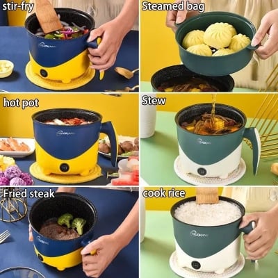 Picture of Mini Electric Multi-Function Cooker - Multicolor