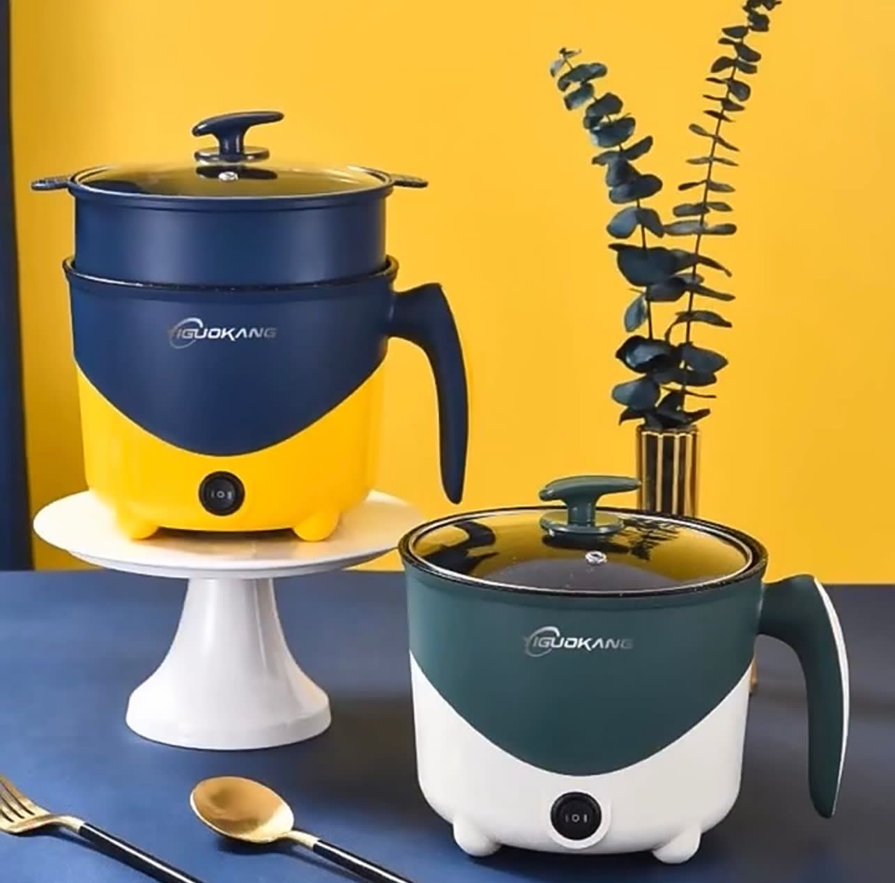 Picture of Mini Electric Multi-Function Cooker - Multicolor