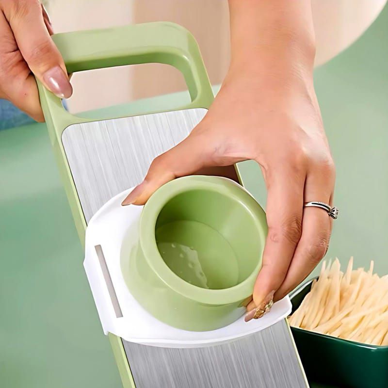 Picture of Multifunctional Stainless Steel Vegetable Cutter and Food Chopper