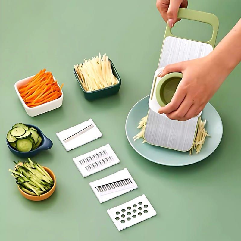 Picture of Multifunctional Stainless Steel Vegetable Cutter and Food Chopper