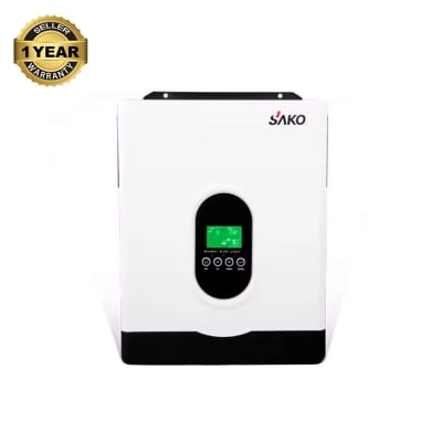 Picture of SAKO SOLAR HYBRID INVERTER 2 KVA 12V FOR SOLAR HYBRID SYSTEM WITH ONE YEAR WARRANTY-White