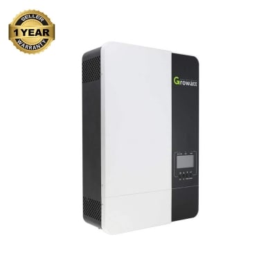 Picture of SOLAR HYBRID INVERTER 5500W, SOLAR IPS 5.0KW, OFF GRID INVERTER 5.0KW GROWATT-White
