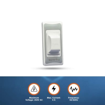 Picture of Sparky Piano Fuse Reliable Electrical Circuit Protection-White
