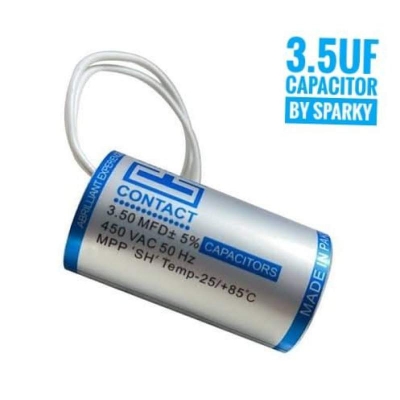 Picture of GFC 3.5uF CAPACITOR FAN CAPACITOR 3.5uF by SPARKY-Blue