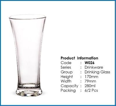 Picture of Juice glass 6 pes clear export quality