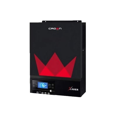 Picture of Crown Xavier 4KW 24V Hybrid Solar Inverter-Black
