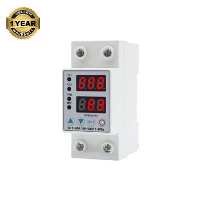 Picture of Upscaled Quality - Voltage Protector, Equipment Safe, Voltage Guard, Protection Guard, Voltage High Cut and Low Cut - Vintage Choice-White