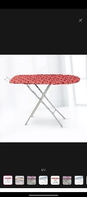 Picture of Folding Iron Stand Table - 14 x 42 Inch