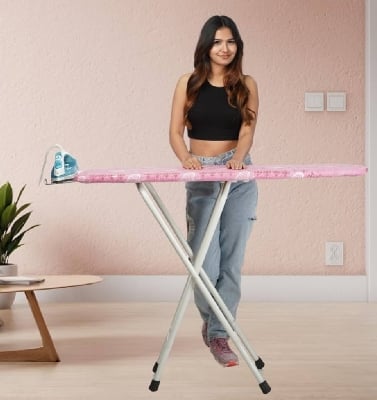 Picture of Folding Iron Stand Table - 16 x 42 Inch