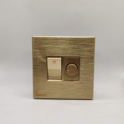 Picture of SPARKY ELITE FAN REGULATOR GOLDEN COLOR FAN REGULATOR  FAN DIMMER -Gold