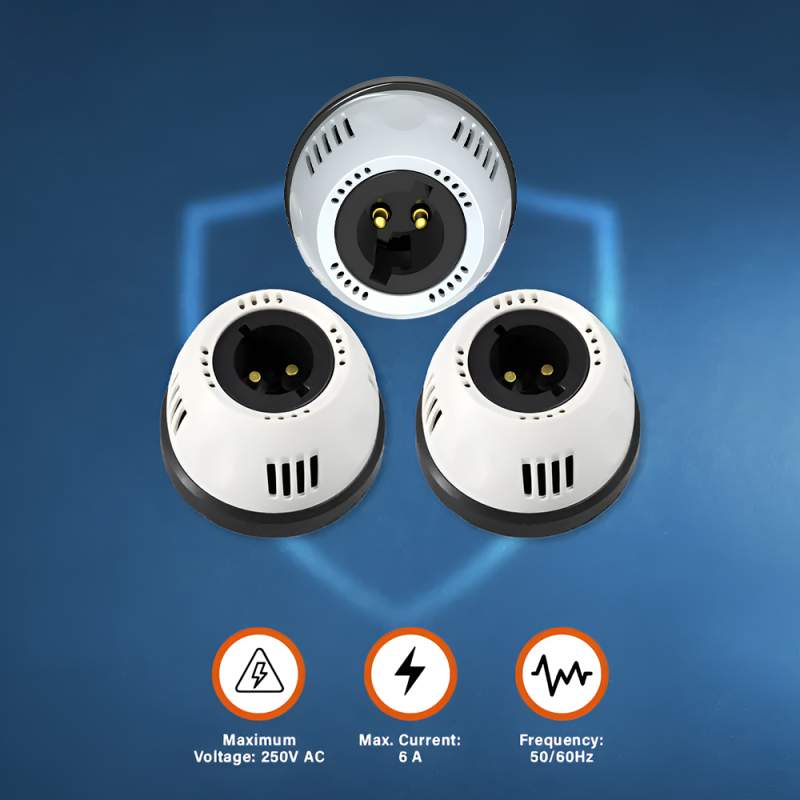 Picture of Sparky Supreme Button Holder-Round Holder Durable Hard Plastic Holder (Type B-22)-White