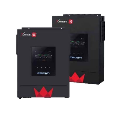 Picture of Crown Xavier 4KW 24V Hybrid Solar Inverter-Black