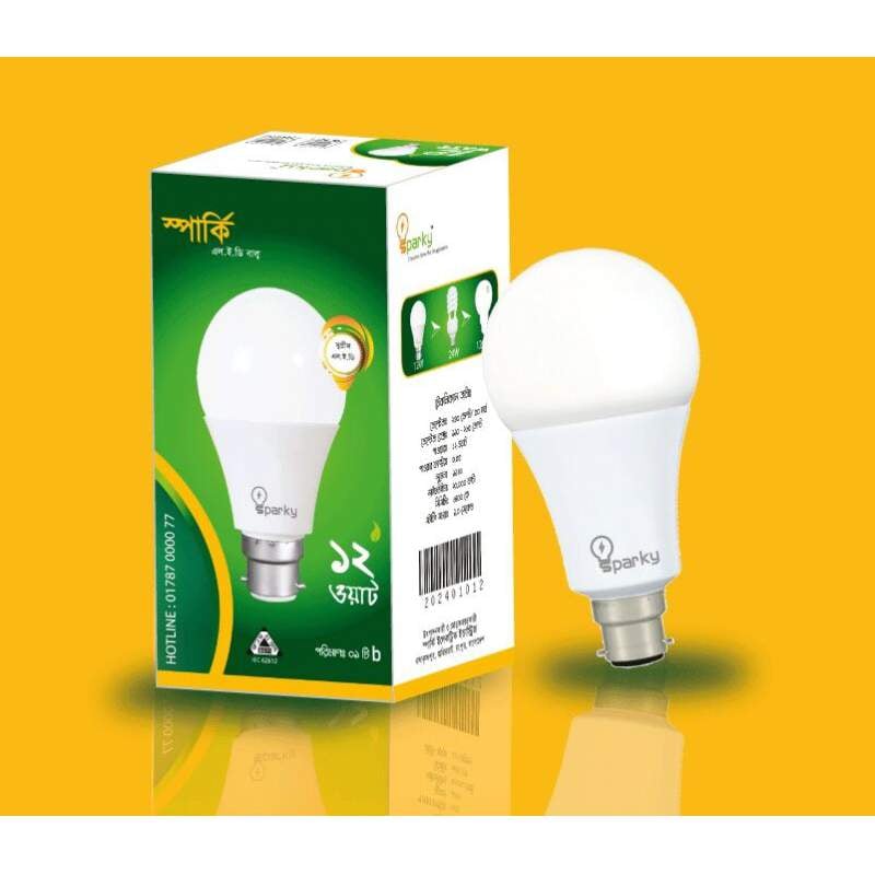 Picture of SPARKY LED BULB 12W, CEILING LIGHT, A70, B22-White