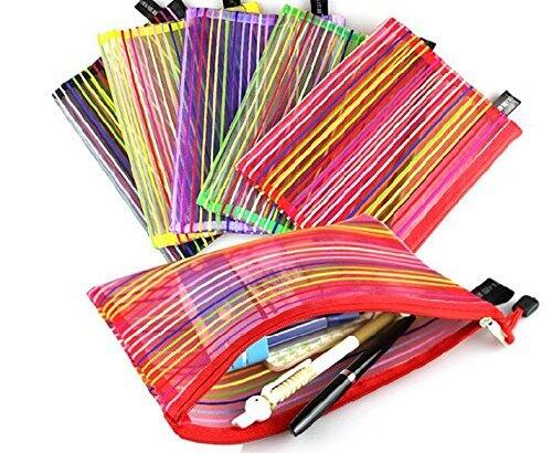 Picture of Net Pencil Bag / Pencil & Pen Bag For Office School Home & Multipurpose Use