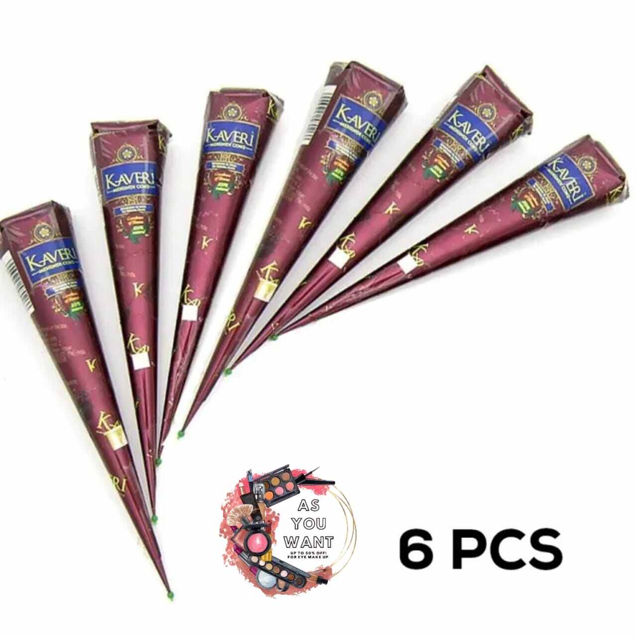 Picture of Kaveri Cone Mehendi 3 pcs,,,,6pcs (INDIAN)