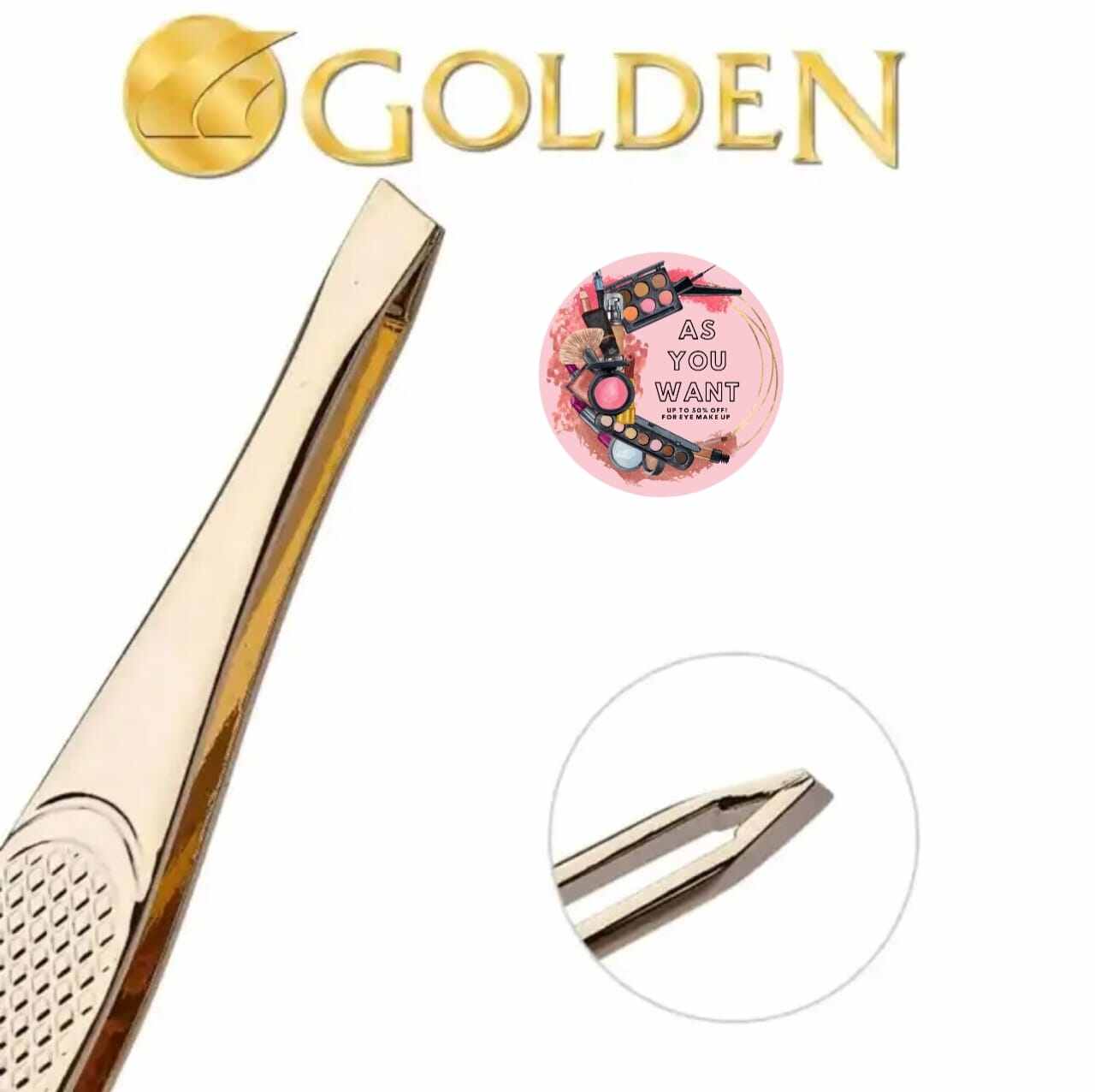 Picture of Hair Pick Tweezer and Plucker for Eyebrows /Facial Hair / Upper Lip / Nose Blackhead Remover.
