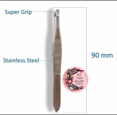 Picture of Hair Pick Tweezer and Plucker for Eyebrows /Facial Hair / Upper Lip / Nose Blackhead Remover.