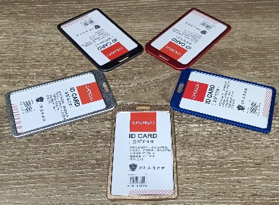 Picture of Aluminum ID Card Holder / Card Holder For Student's and Official - Golden, Blue, Silver - অনুগ্রহ করে কালার সিলেক্ট করে অর্ডার করুন।