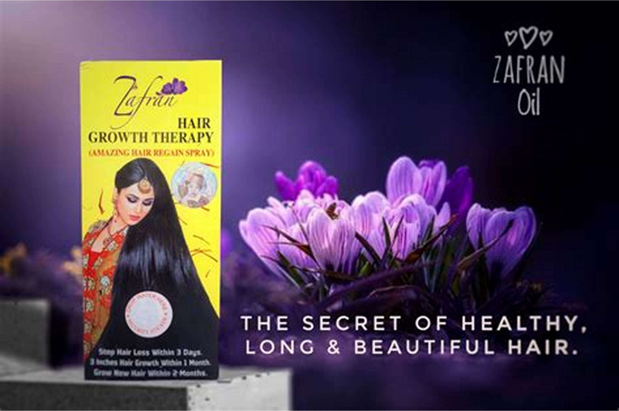 Picture of Zafran Hair Growth Therapy Oil - 150ml