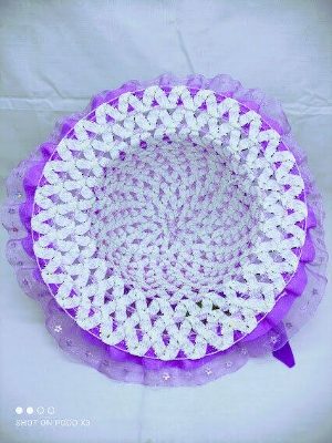Picture of Hats For Baby Girls, Beach Caps for Summer or Outdoor Photography-Full Look: 34-Blue