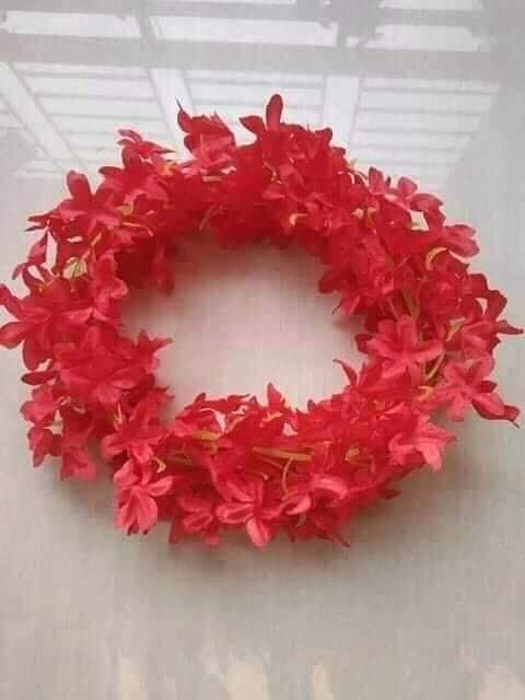 Picture of 1 stick Artificial Hair Flower For Women Hair accessories gajra flower / Khopar Ful-White