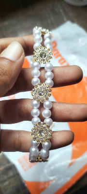 Picture of White Stone Bicha For Women -1 Pcs-White 1 pcs